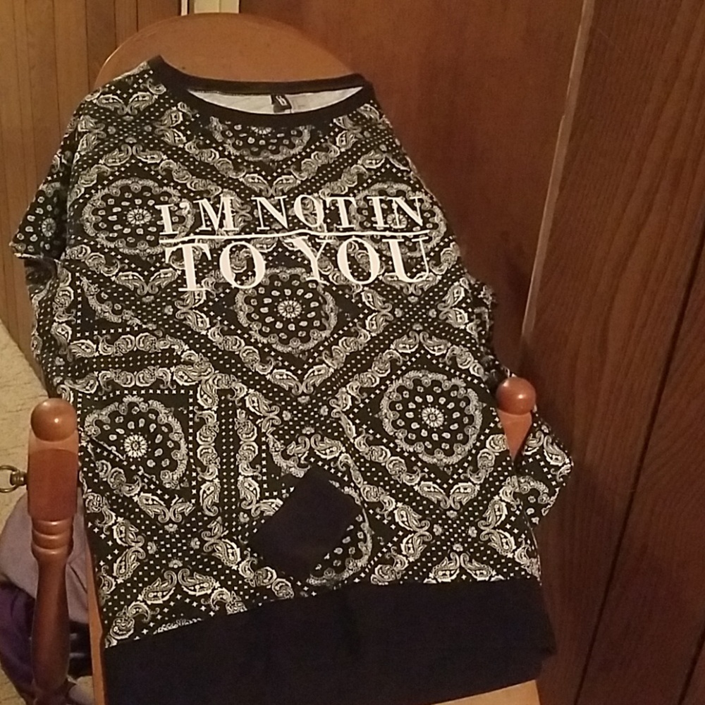 Printed long sleeve